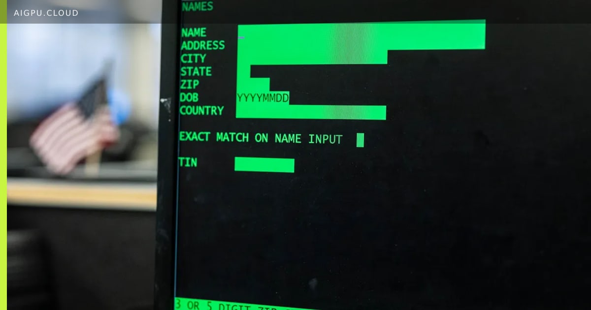 Server rack representing legacy COBOL infrastructure being modernized with AI