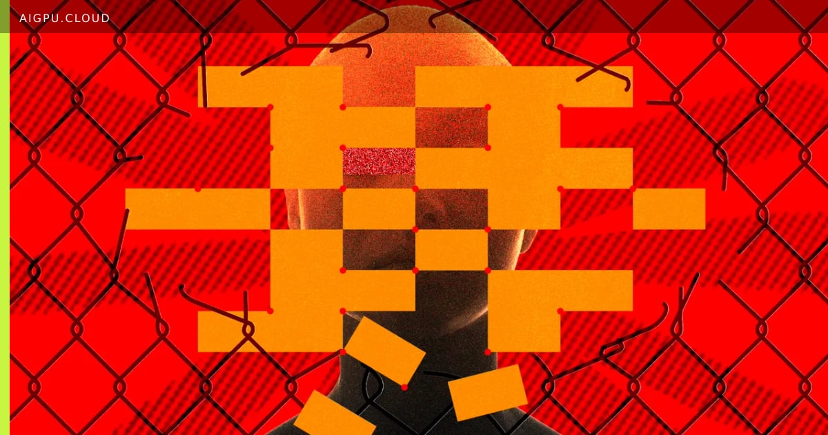 Illustration of an AI model being redirected by hackers to automate cyber attacks