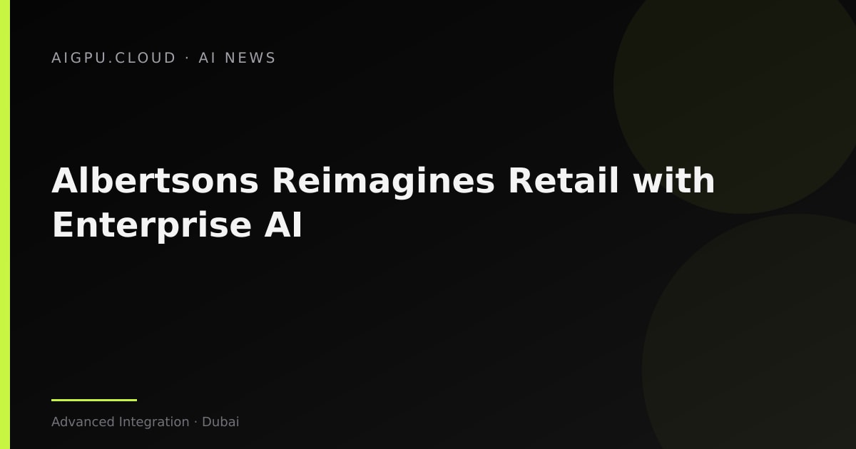 Digital retail interface showcasing AI-powered grocery shopping experience