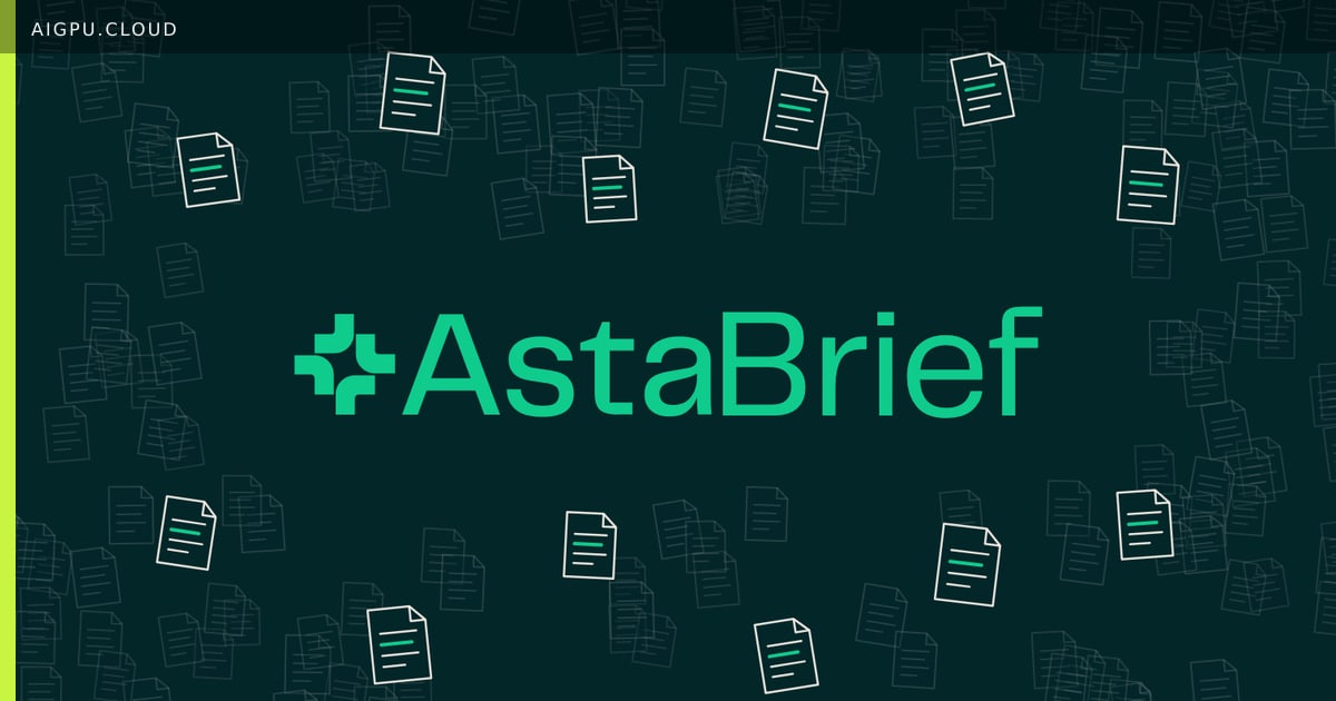 مخطط يوضح تدفق سؤال البحث ومقتطفات الأدبيات إلى نموذج AstaBrief 8B لإنتاج تقرير موثق