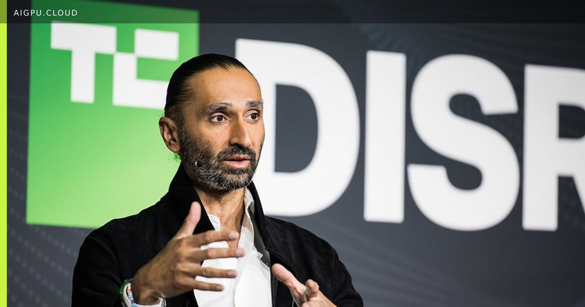 Blackstone executive Jas Khaira speaking at TechCrunch Disrupt about AI infrastructure financing