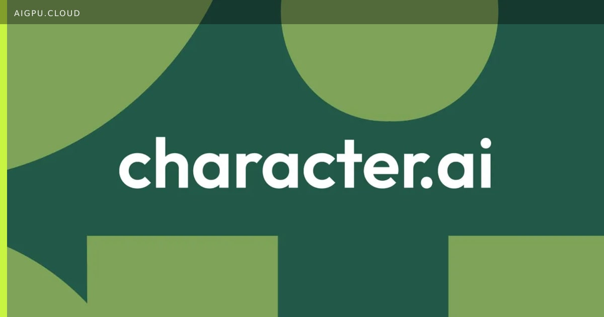 شعار Character.AI بجانب silhouette لقلعة ديزني