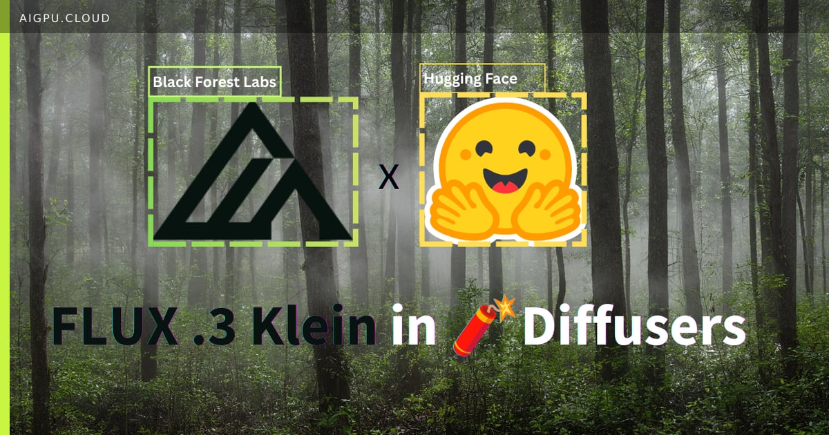 رسم توضيحي لنموذج FLUX.3 Image Klein