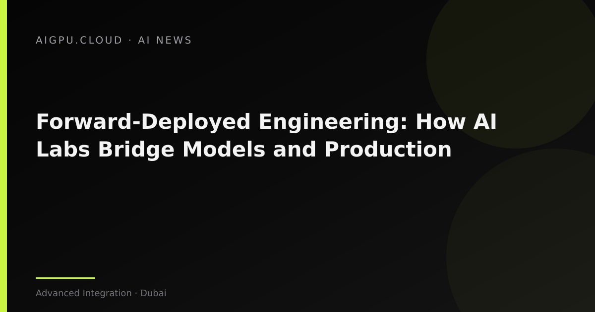 Engineers collaborating on AI model deployment in a data center environment