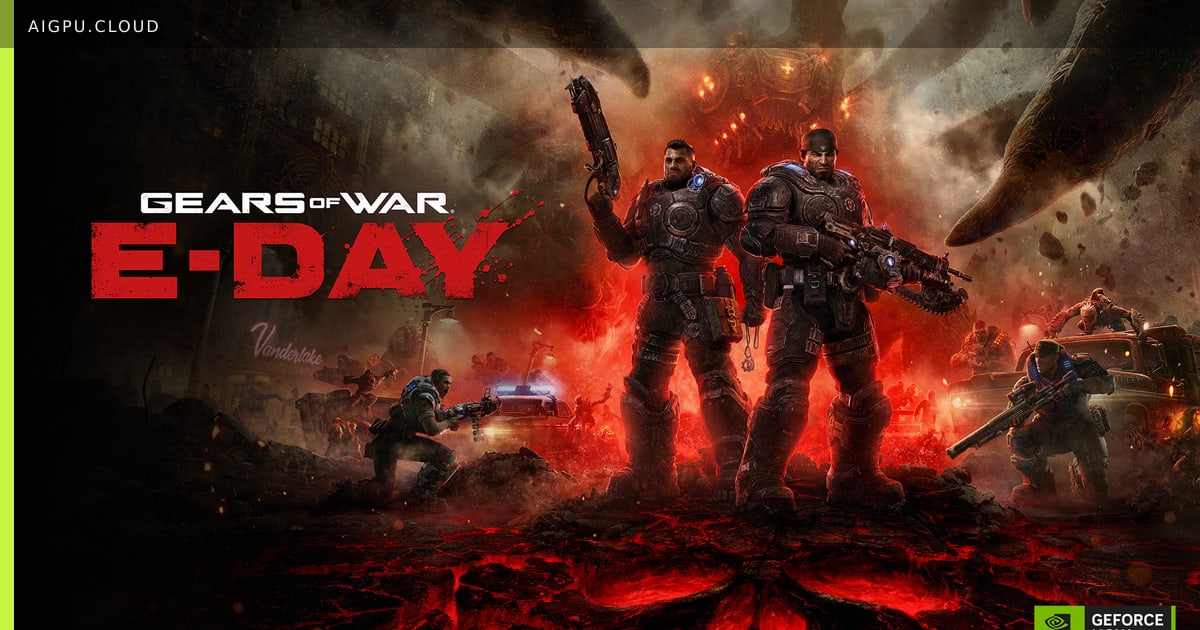 لعبة Gears of War: E‑Day تُبث على GeForce NOW بأداء RTX 5080
