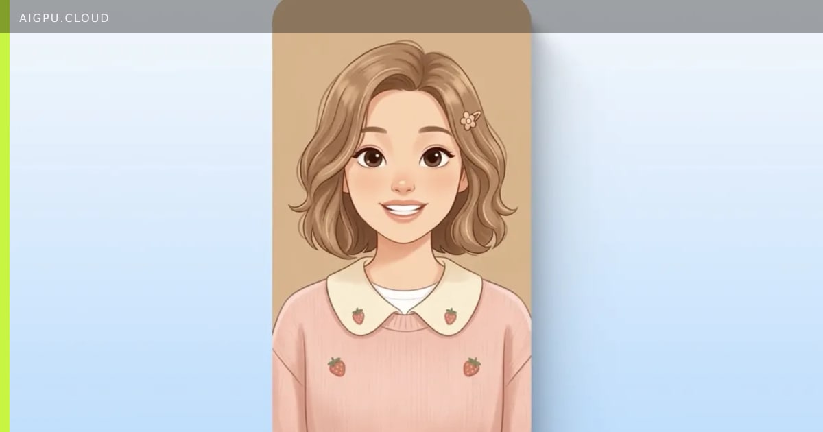 صورة رمزية حية من جوجل جيميني توضح مزامنة الشفاه وتعبيرات الوجه في الوقت الفعلي.