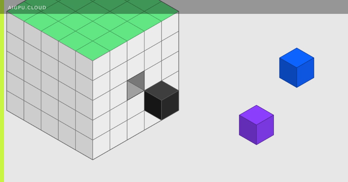 Illustration of modular AI model adapters being swapped like software patches