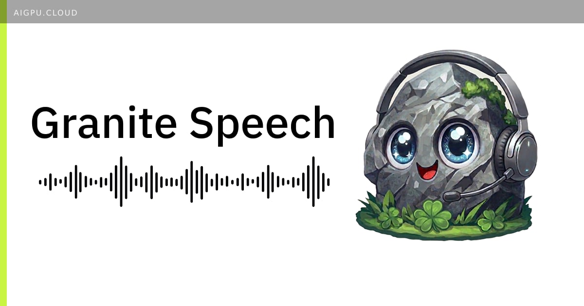 بطاقات نماذج IBM Granite Speech 5.0 تعرض ثلاثة متغيرات للنسخ، الترجمة، وتحديد المتحدثين