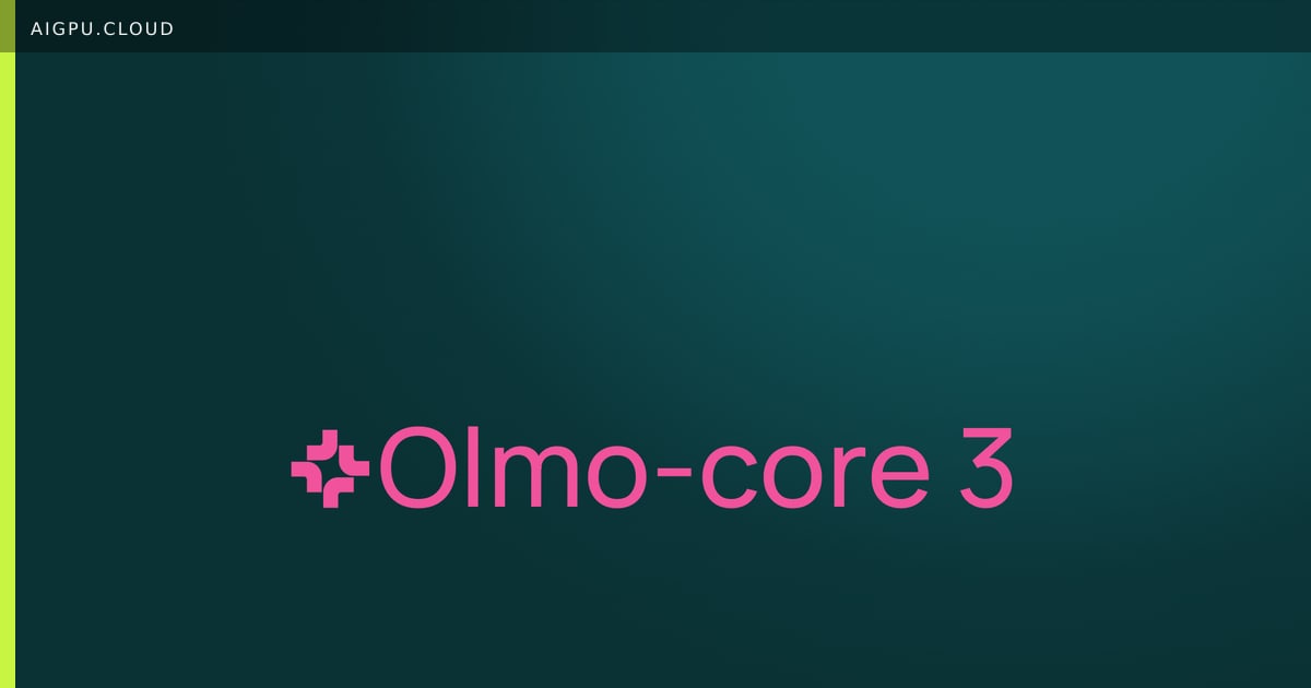مخطط يوضح خط أنابيب تدريب MoE في Olmo-core 3 عبر عنقود GPU