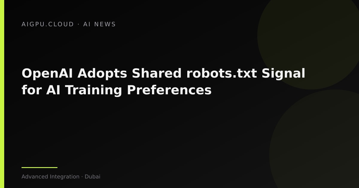 رسم توضيحي لملف robots.txt مع أيقونات تدريب الذكاء الاصطناعي