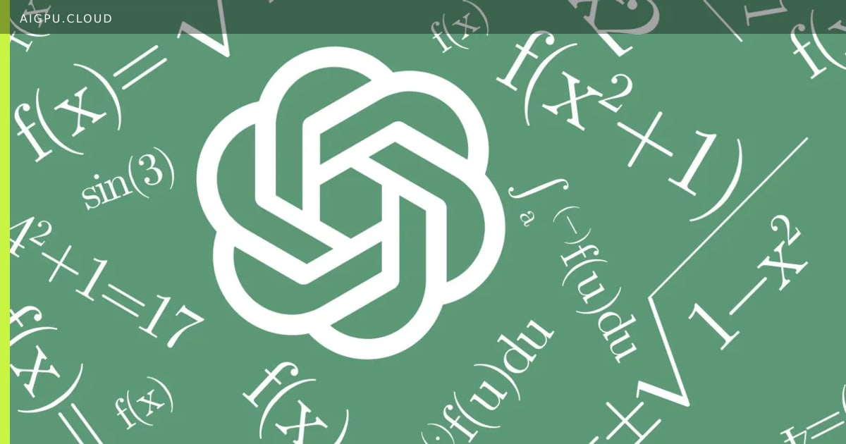 Abstract visualization of AI-generated scientific proofs across mathematics, computer science, and physics