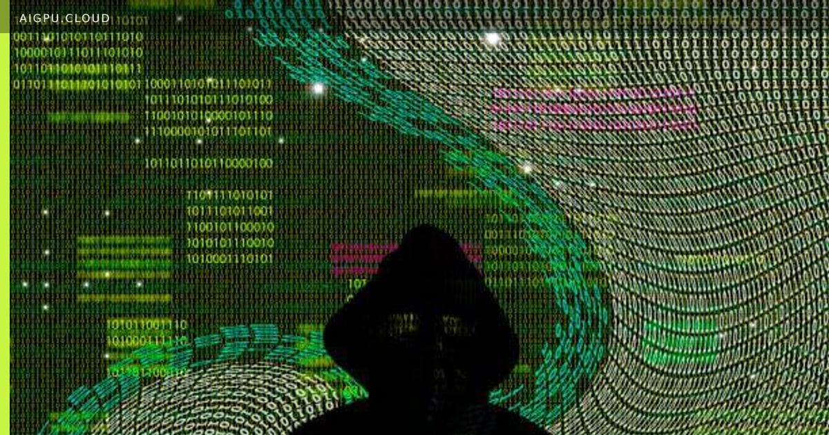Illustration of a security breach with exposed API keys and AI cloud icons