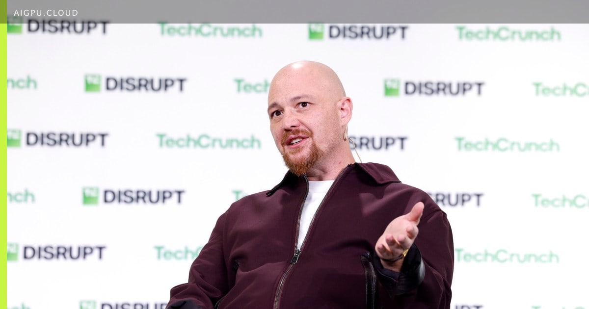 Replit CEO announcing end of Anthropic partnership on stage
