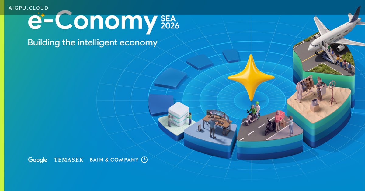 Southeast Asia digital economy growth chart showing $368B GMV in 2026 and $1T projection for 2035 with AI adoption metrics