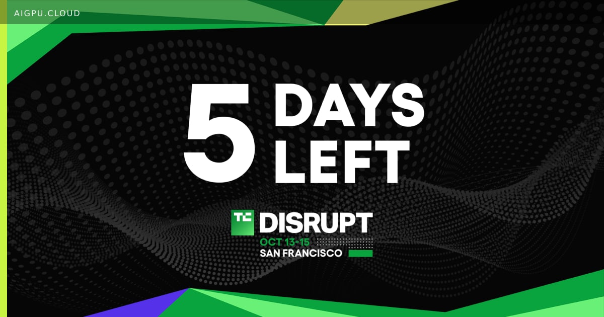 شعار فعالية TechCrunch Disrupt 2026